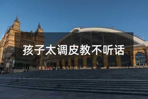 孩子太调皮教不听话