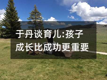 于丹谈育儿:孩子成长比成功更重要