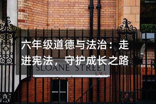 六年级道德与法治:走进宪法,守护成长之路
